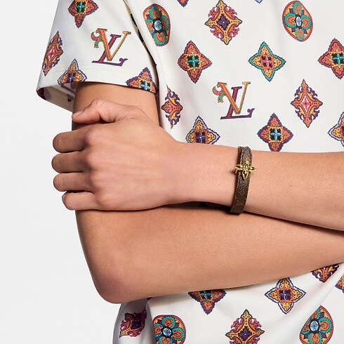 Bijoux Fantaisie Bracelets Bracelet Mini Flowergram réversible | Louis Vuitton ® (Zoom produit)