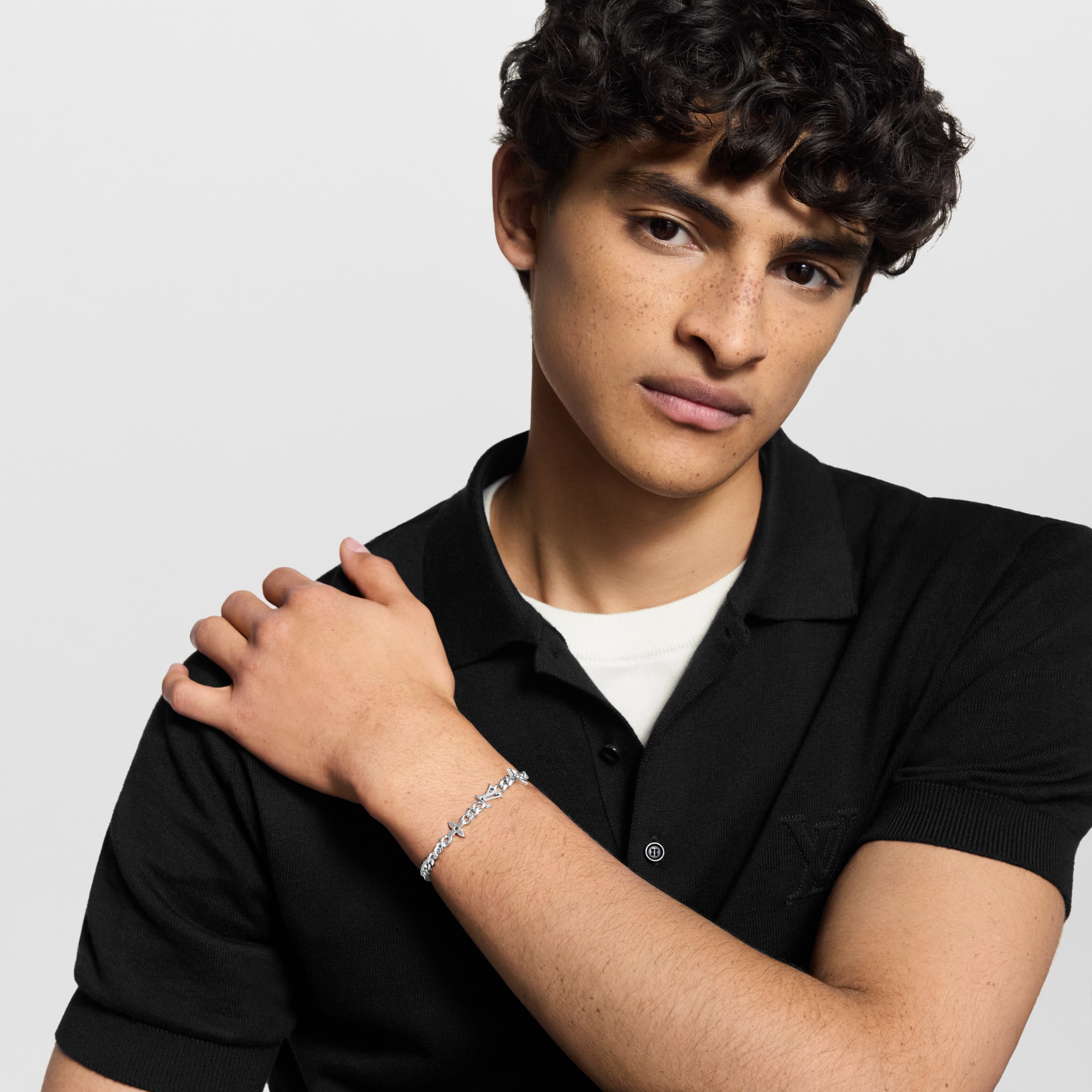 S00 Bijoux Fantaisie Bracelets Bracelet Monogram Row | Louis Vuitton ® (Zoom produit)