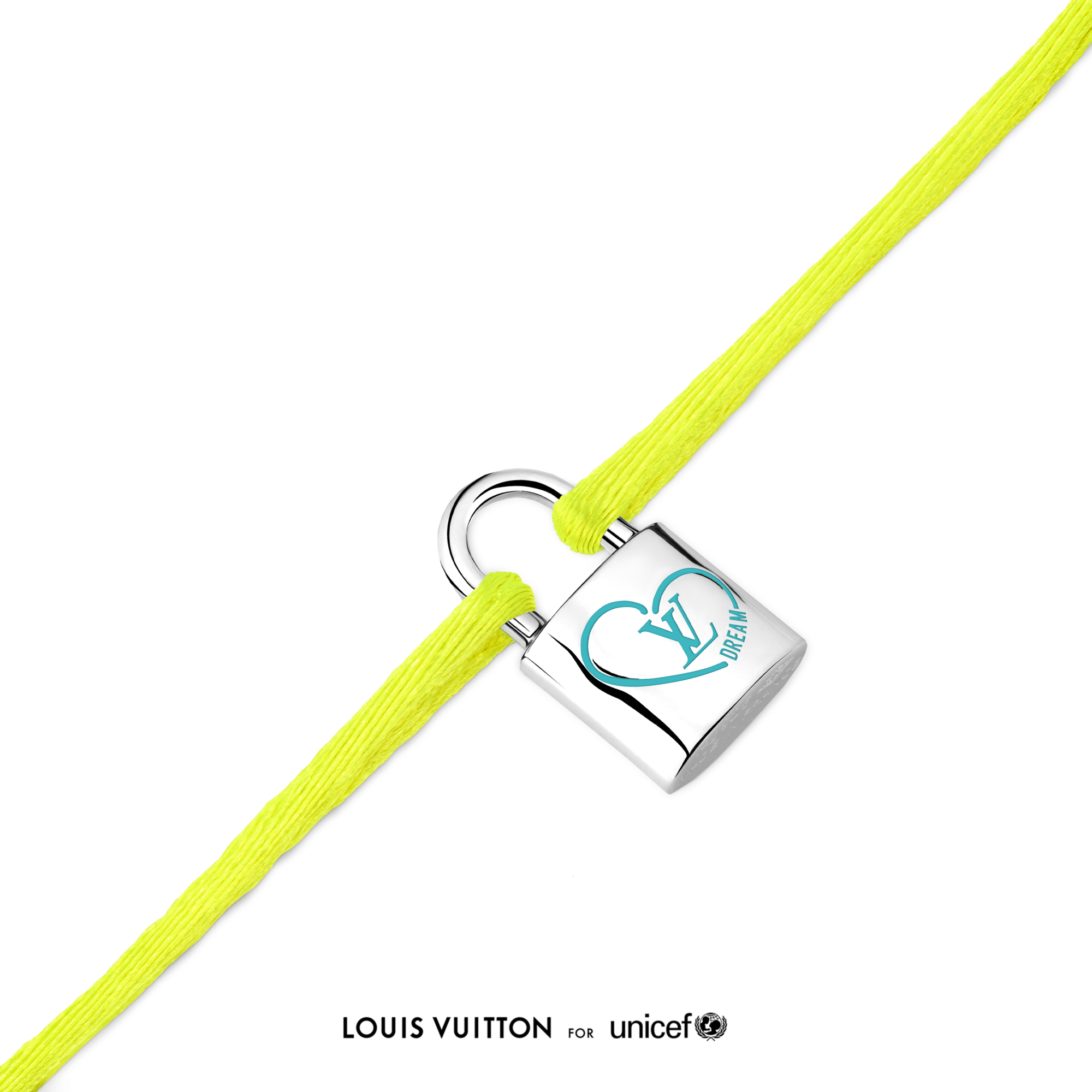  Catégories Bracelets Bracelet Silver Lockit x Felix, argent sterling, laque bleue et cordon en polyester | Louis Vuitton ® (Zoom produit)