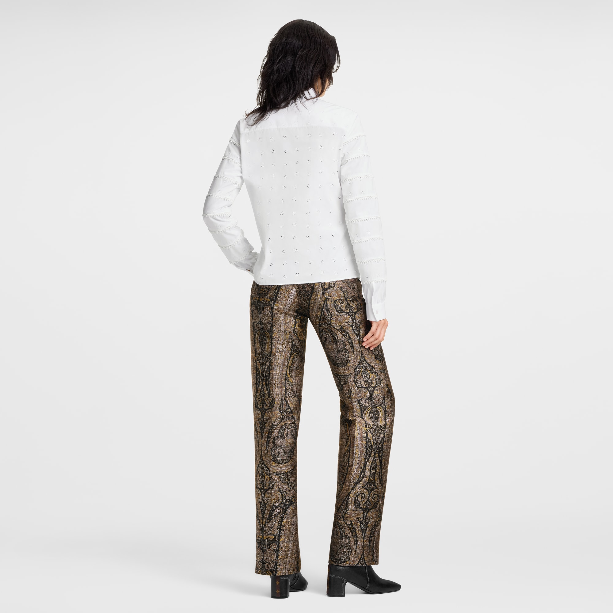  Ready-to-Wear Tops Broderie Anglaise Shirt | Louis Vuitton ® (Product zoom)