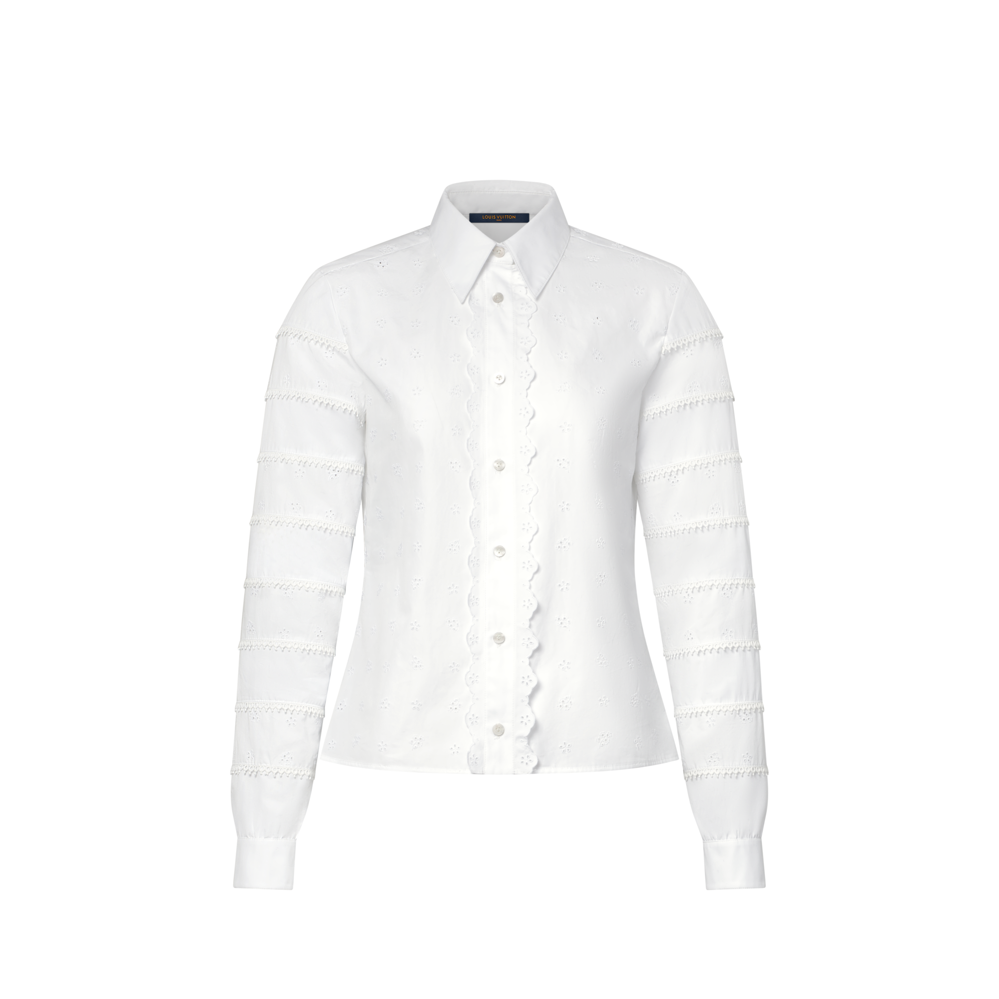  Ready-to-Wear Tops Broderie Anglaise Shirt | Louis Vuitton ® (Product zoom)