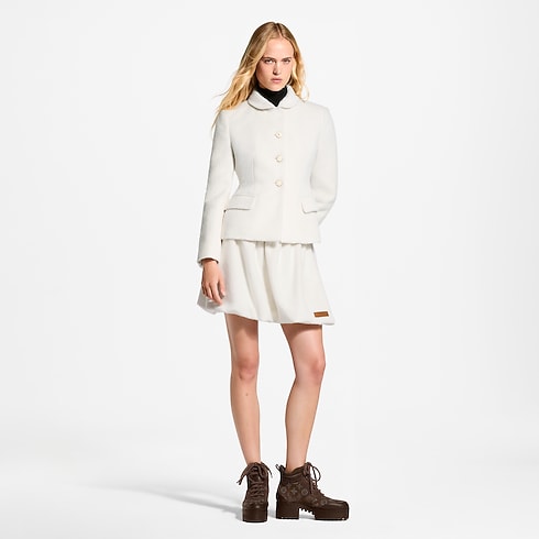 Ready-to-Wear Coats and Jackets Brushed Fitted Jacket | Louis Vuitton ® (Product zoom)