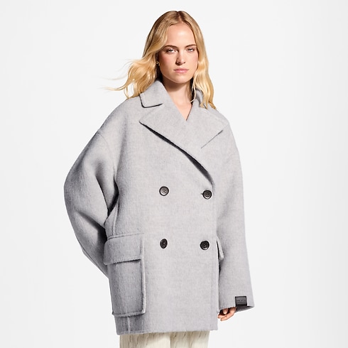 Prêt-à-Porter Manteaux et Vestes Caban double-face | Louis Vuitton ® (Zoom produit)