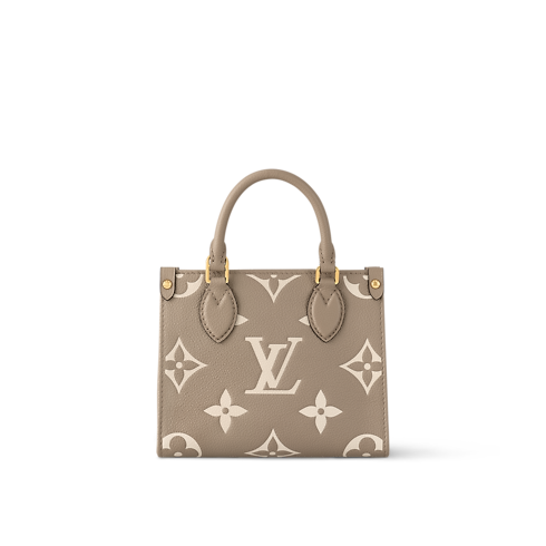 Cuir Monogram Empreinte Bicolore Sacs à Main All Collections Cabas OnTheGo BB | Louis Vuitton ® (Zoom produit)