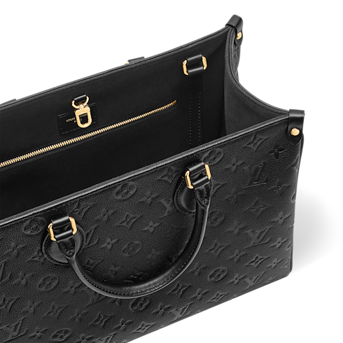 Cuir Monogram Empreinte Sacs à Main Toutes Nos Collections Cabas OnTheGo MM | Louis Vuitton ® (Zoom produit)