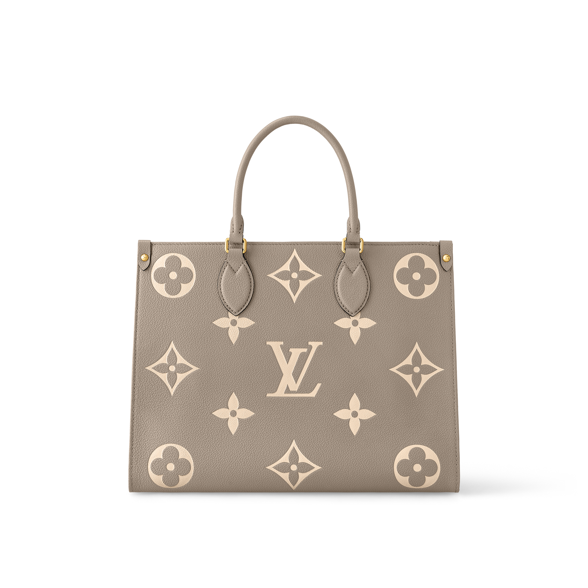 Cuir Monogram Empreinte Bicolore Sacs à Main All Collections Cabas Onthego MM | Louis Vuitton ® (Zoom produit)