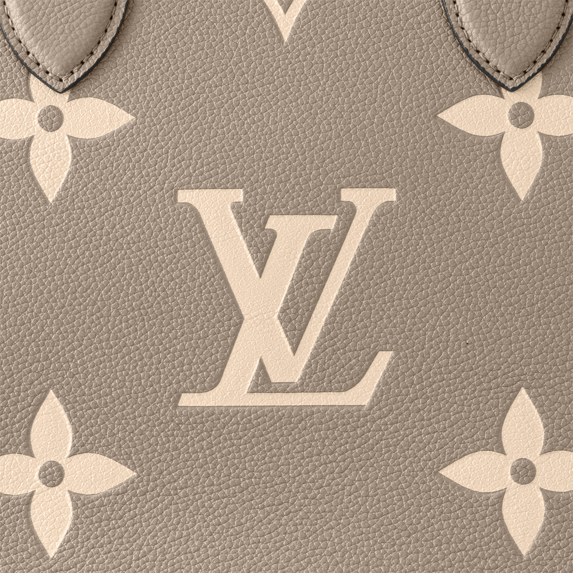 Cuir Monogram Empreinte Bicolore Sacs à Main All Collections Cabas Onthego MM | Louis Vuitton ® (Zoom produit)