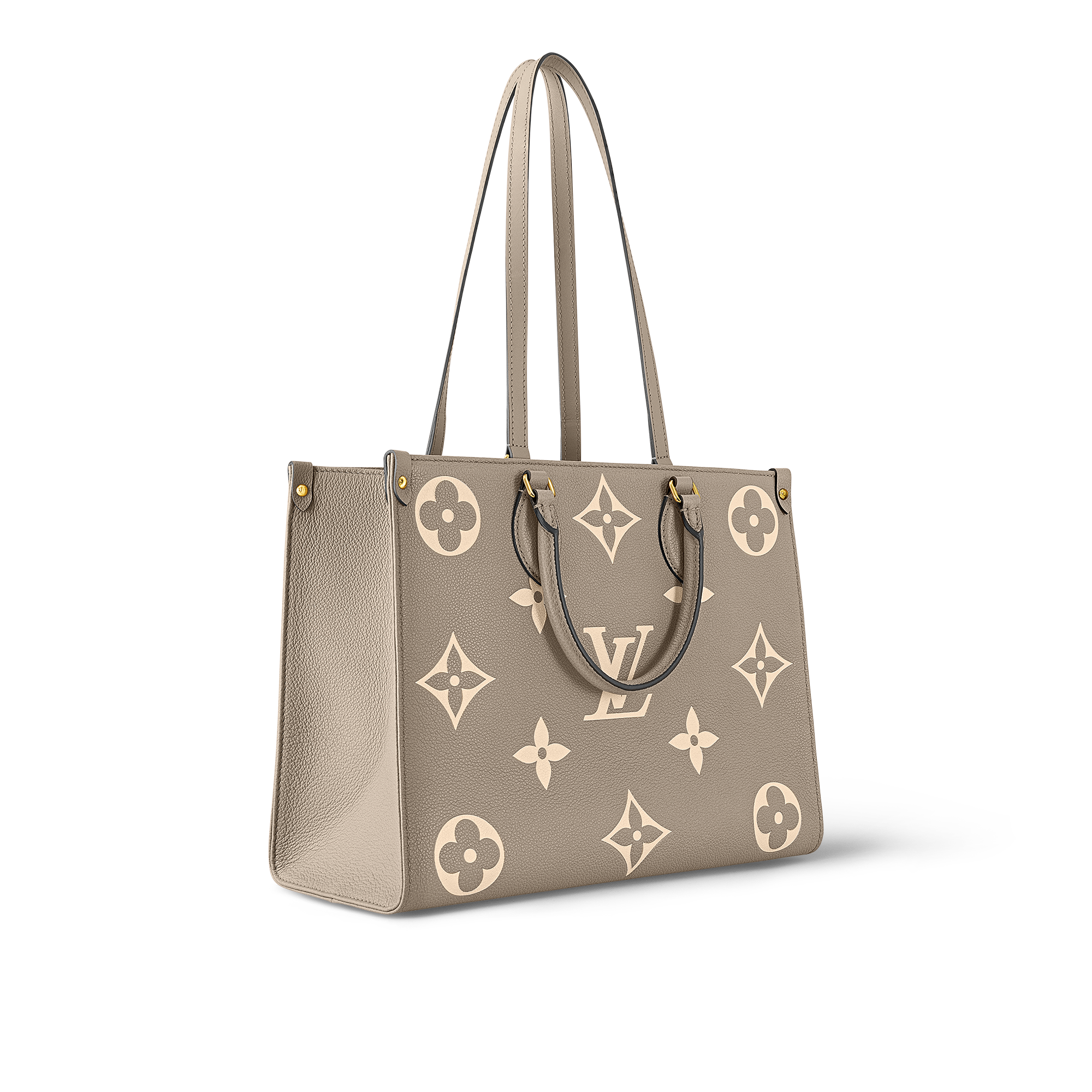 Cuir Monogram Empreinte Bicolore Sacs à Main All Collections Cabas Onthego MM | Louis Vuitton ® (Zoom produit)