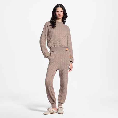 Ready-to-Wear Knitwear Cable Knit Pullover | Louis Vuitton ® (Product zoom)