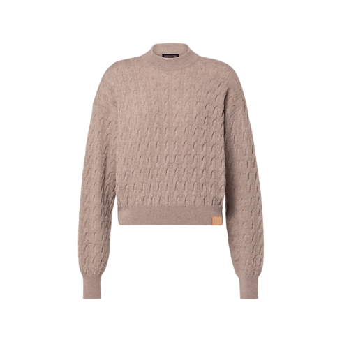 Ready-to-Wear Knitwear Cable Knit Pullover | Louis Vuitton ® (Product zoom)