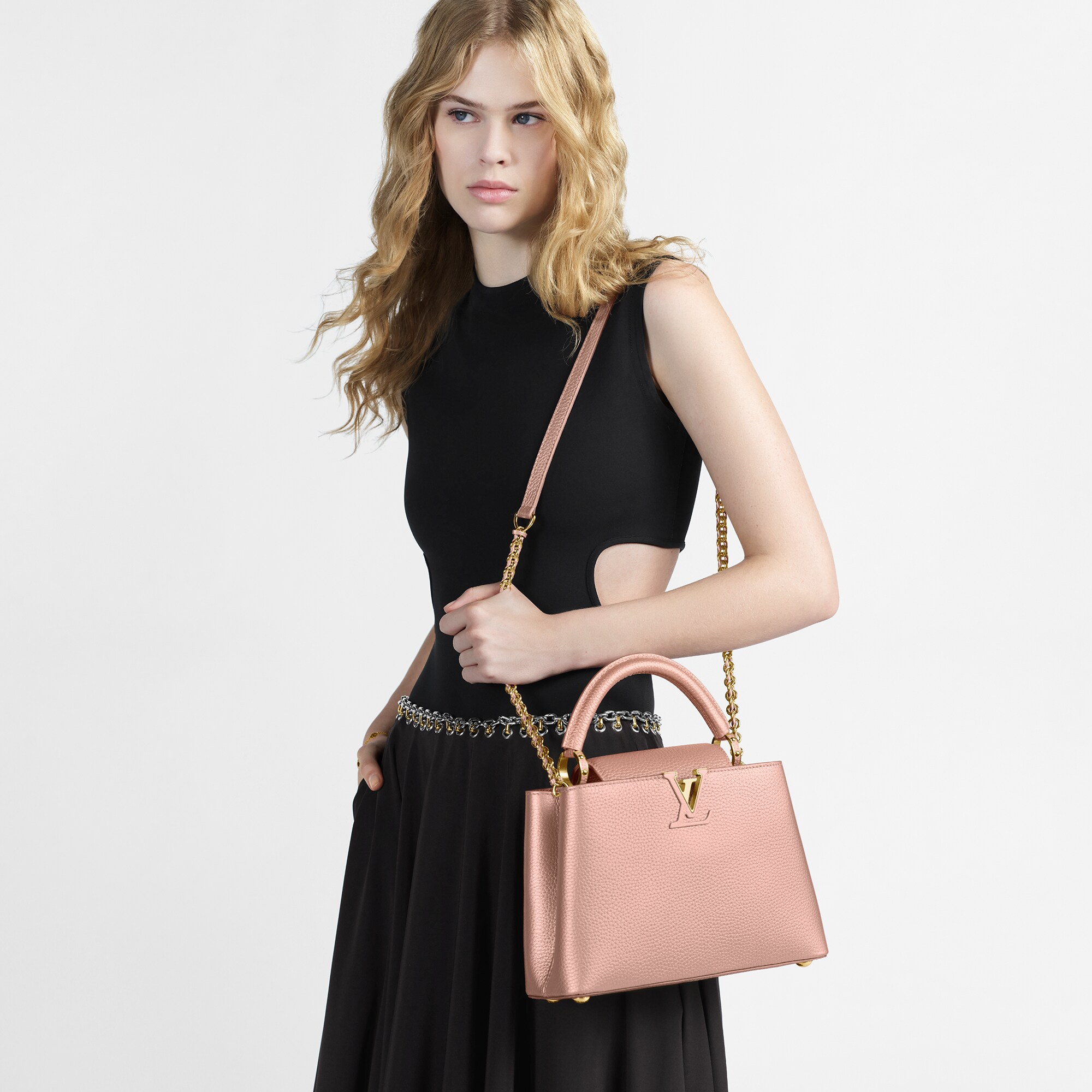 Louis vuitton taurillon capucines bb sales