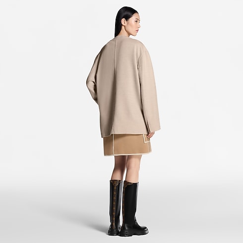 Prêt-à-Porter Maille Cardigan double-face | Louis Vuitton ® (Zoom produit)