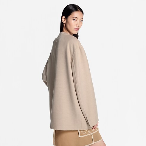 Prêt-à-Porter Maille Cardigan double-face | Louis Vuitton ® (Zoom produit)