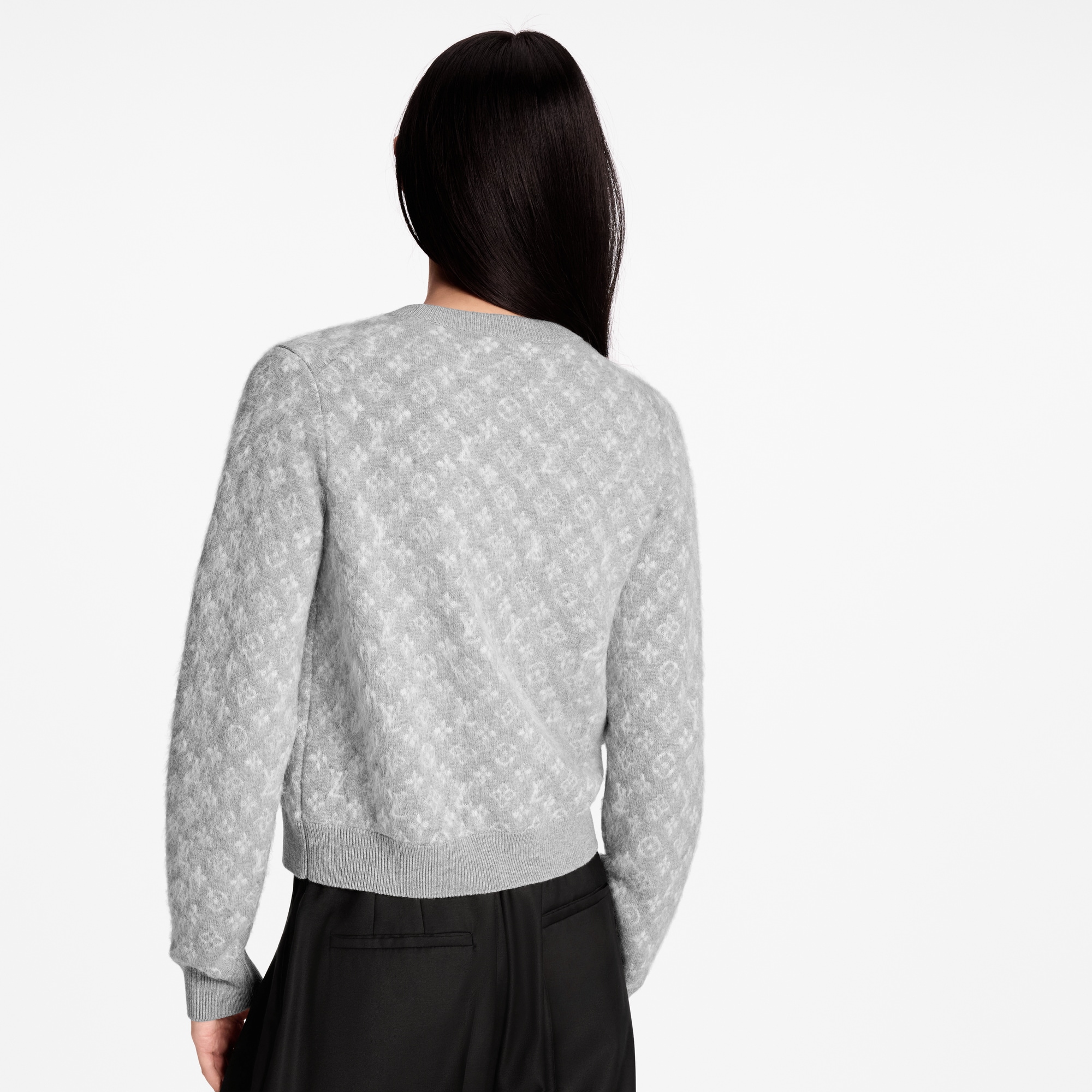  Prêt-à-Porter Maille Cardigan Monogram en maille brossée | Louis Vuitton ® (Zoom produit)