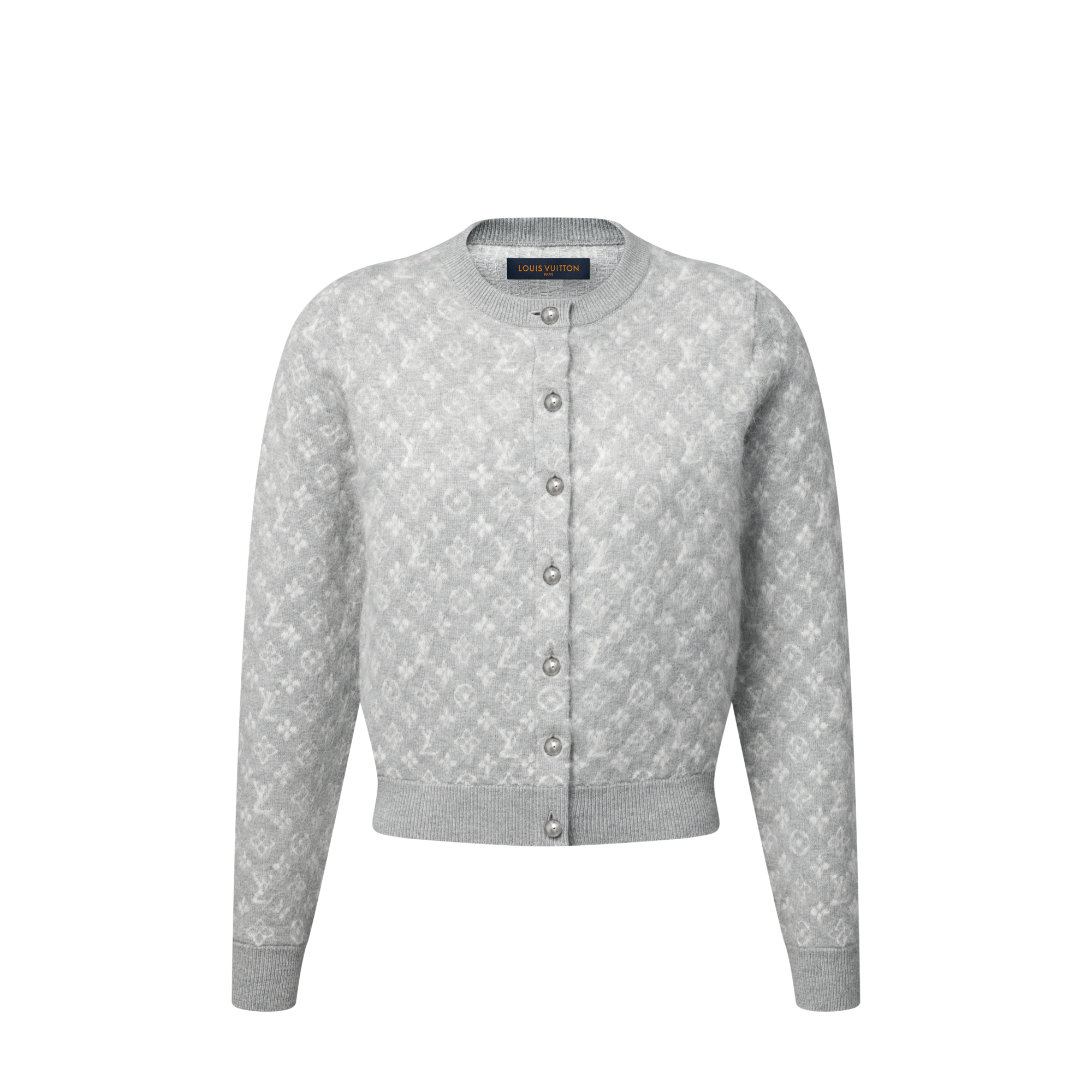  Prêt-à-Porter Maille Cardigan Monogram en maille brossée | Louis Vuitton ® (Zoom produit)