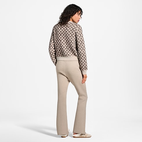 Prêt-à-Porter Maille Cardigan Monogram en maille brossée | Louis Vuitton ® (Zoom produit)