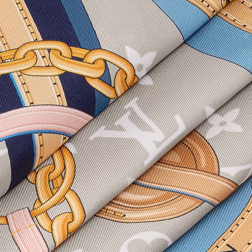 S00 Accessoires Carrés de Soie et Bandeaux Carré LV Strap 70 | Louis Vuitton ® (Zoom produit)