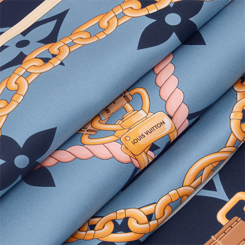 S00 Accessoires Carrés de Soie et Bandeaux Carré LV Strap 90 | Louis Vuitton ® (Zoom produit)