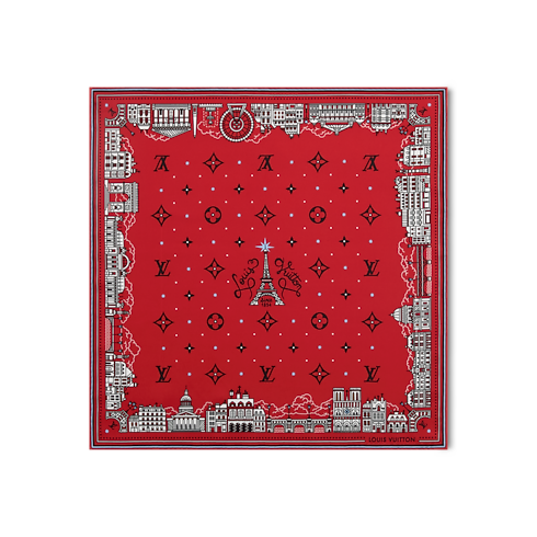 Carré Paris City Bandana 55 vue de face