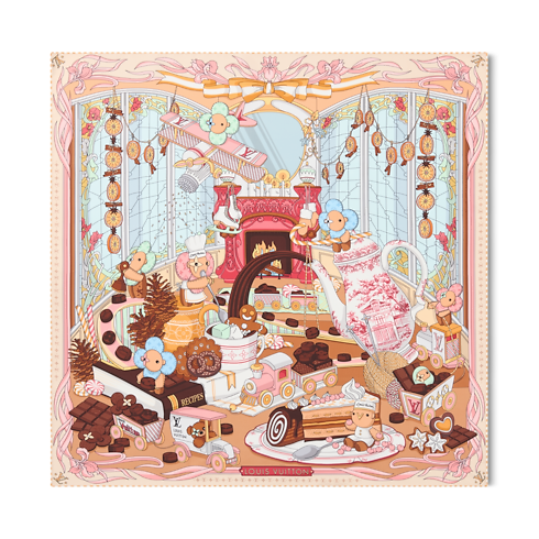 Carré Vivienne Sweet 90 vue de face