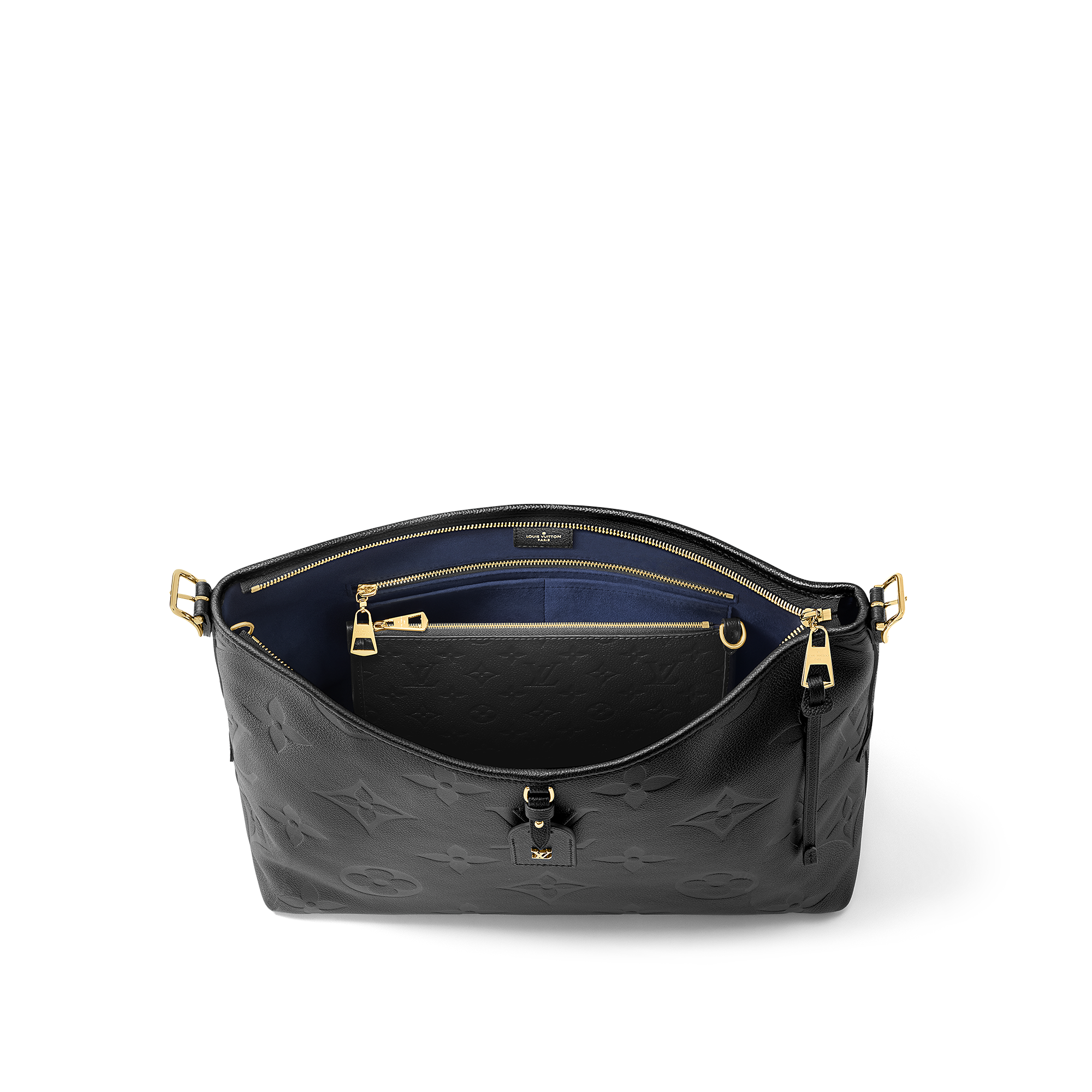 LOUIS VUITTON Carryall MM Black Monogram Empreinte