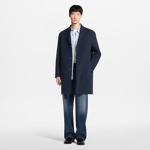 Ready-to-Wear All Ready-to-Wear Cashmere Double Face Coat | Louis Vuitton ® (Product zoom)