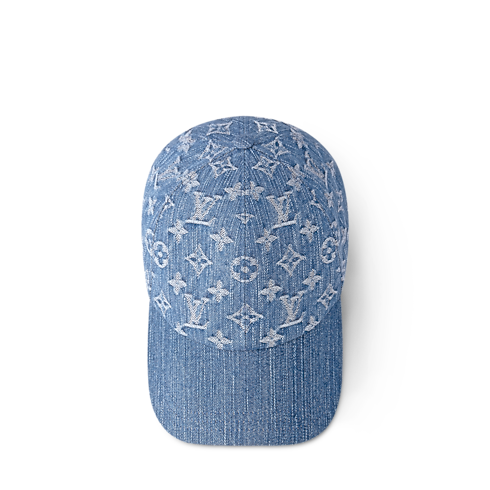 S00 Accessoires Chapeaux et Gants Casquette en denim | Louis Vuitton ® (Zoom produit)