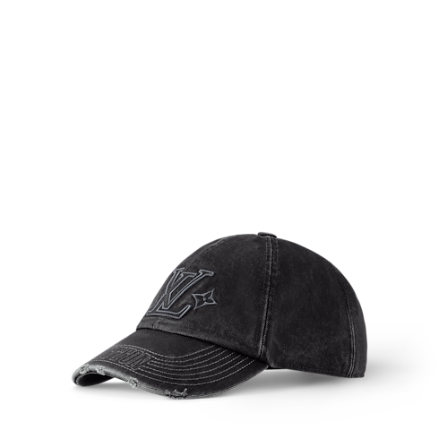S00 Accessoires Chapeaux, Gants et Chaussettes Casquette LV Denim Washed | Louis Vuitton ® (Zoom produit)