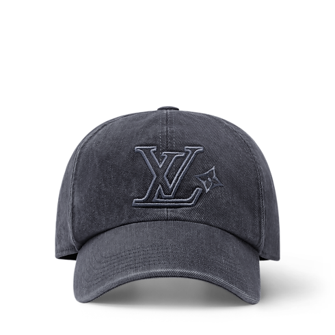 S00 Accessoires Chapeaux, Gants et Chaussettes Casquette LV Denim Washed | Louis Vuitton ® (Zoom produit)