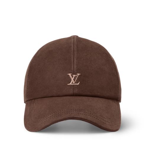 S00 Accessoires Chapeaux et Gants Casquette LV League en cuir velours | Louis Vuitton ® (Zoom produit)