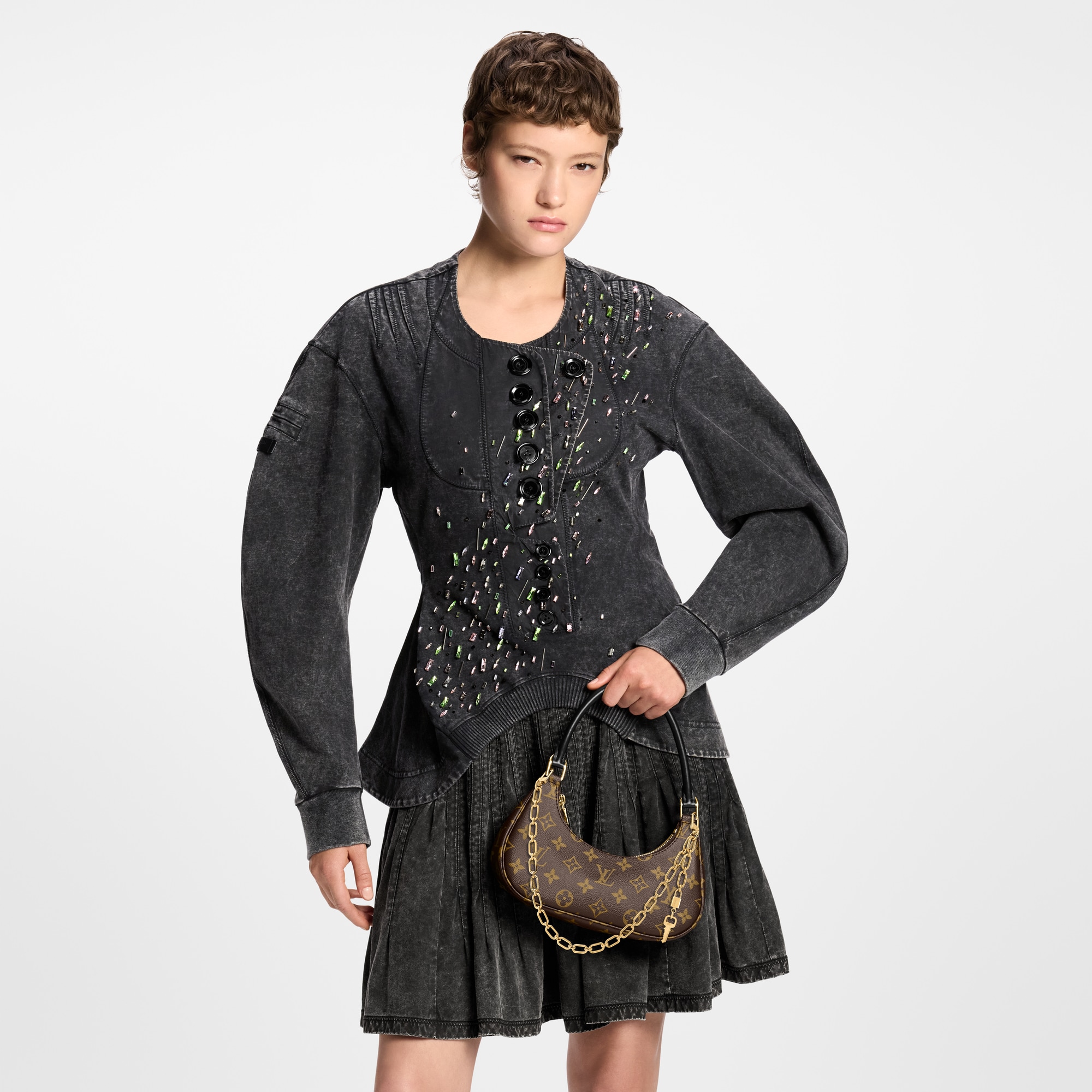 Monogram Small Leather Goods Wallets on Chain and Nano Bags Catchy PM | Louis Vuitton ® (Product zoom)