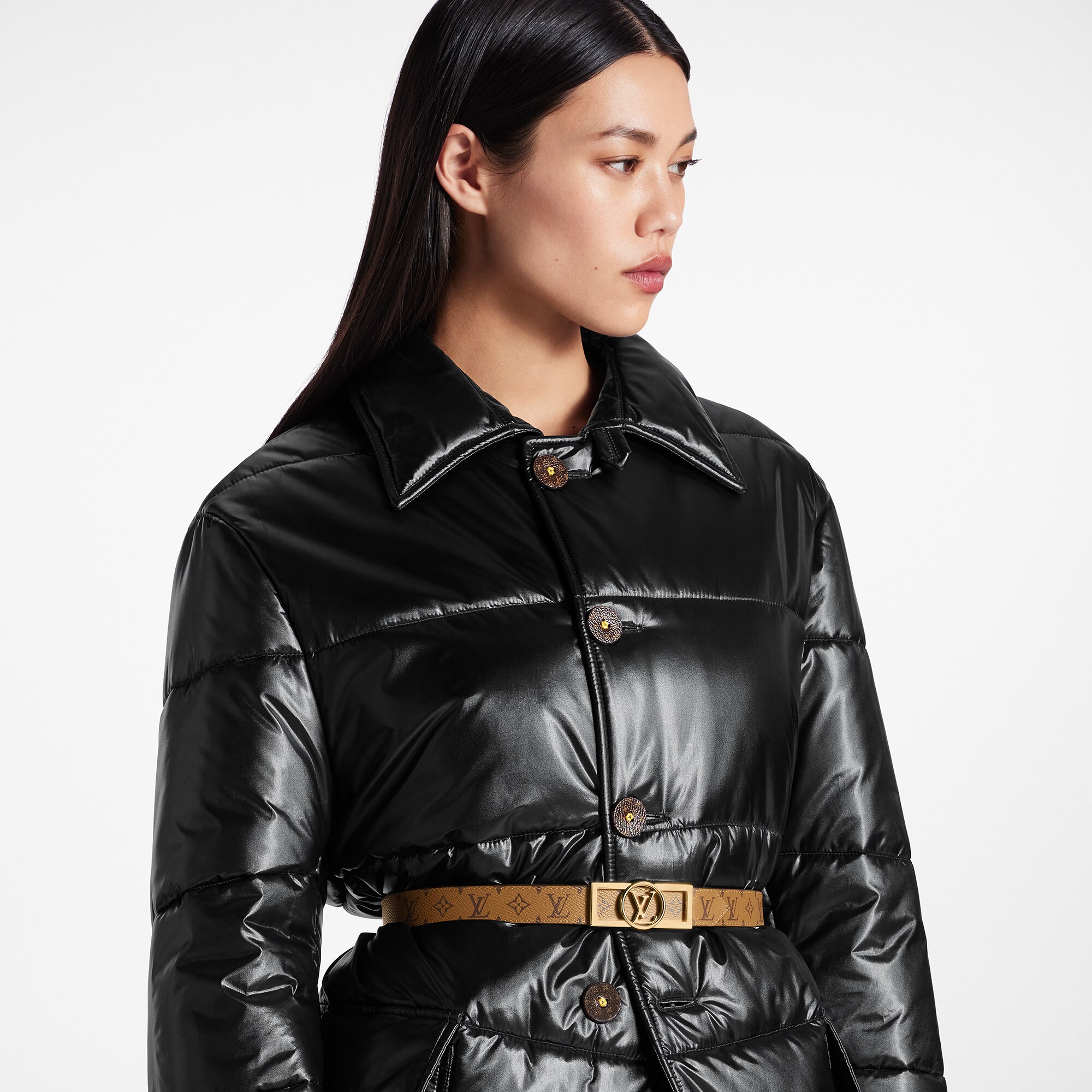 Autres Toiles Monogram Accessoires Ceintures Ceinture Dauphine 25 mm réversible | Louis Vuitton ® (Zoom produit)