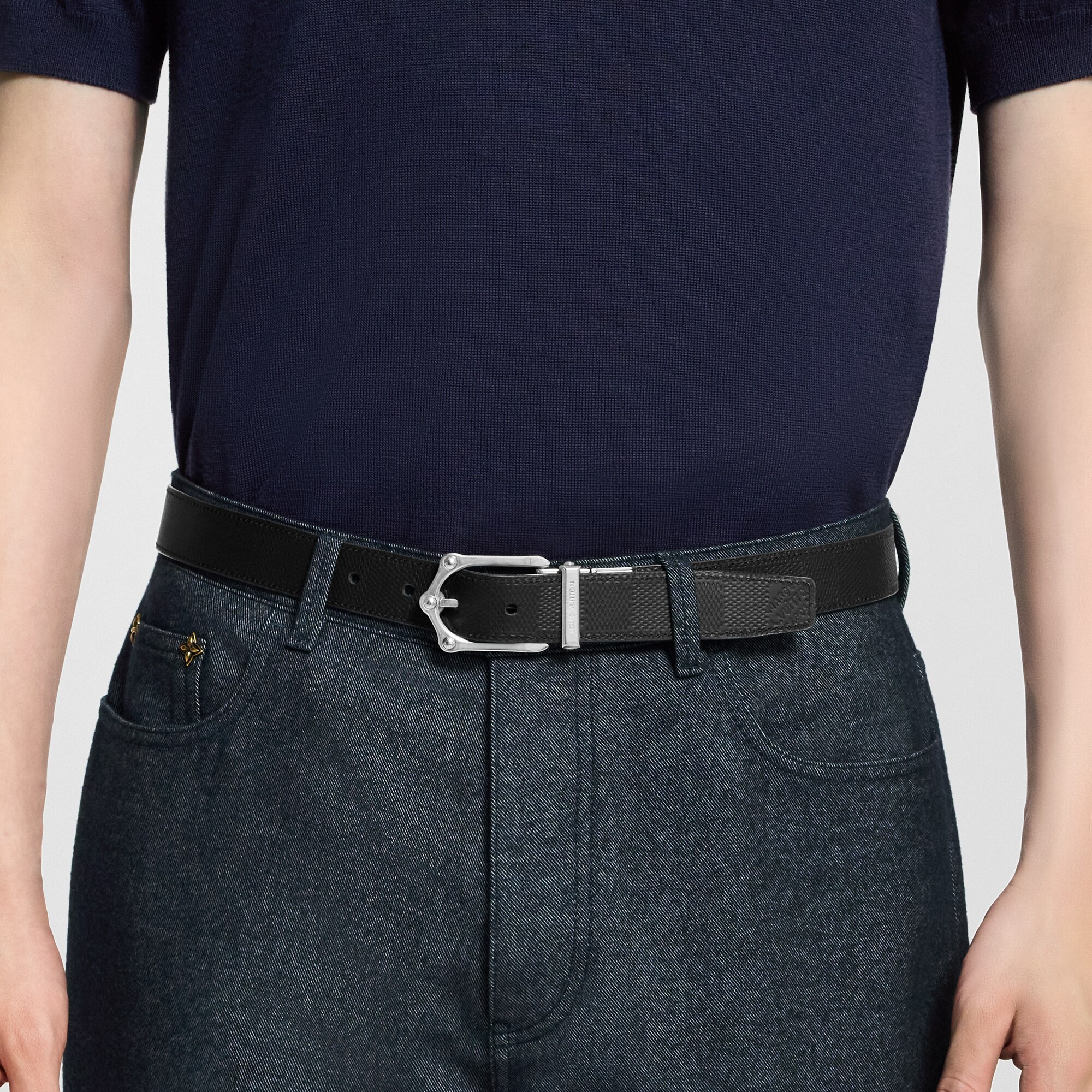  Accessoires Ceintures Ceinture Frog 30 mm réversible | Louis Vuitton ® (Zoom produit)