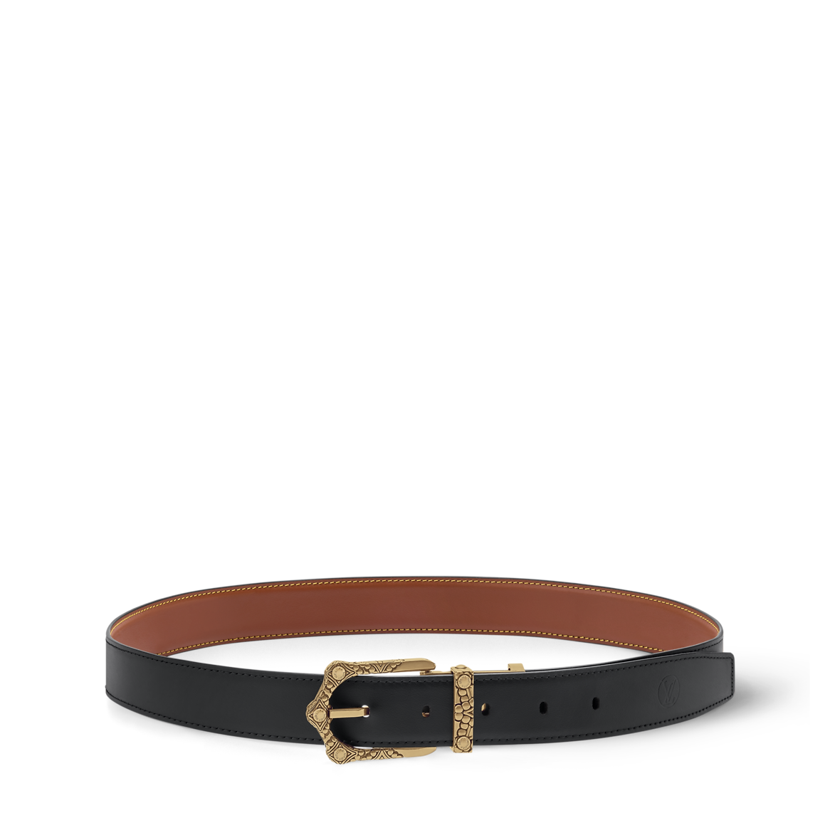 GLOVE STORY Ceinture Femme En Cuir Noir | Boucle Métal Élégante Style Habillé | Cadeau Accessoire Mode Haut De Gamme Pour Jean, Tailleur Costume Et Pantalon - Largeur 35mm