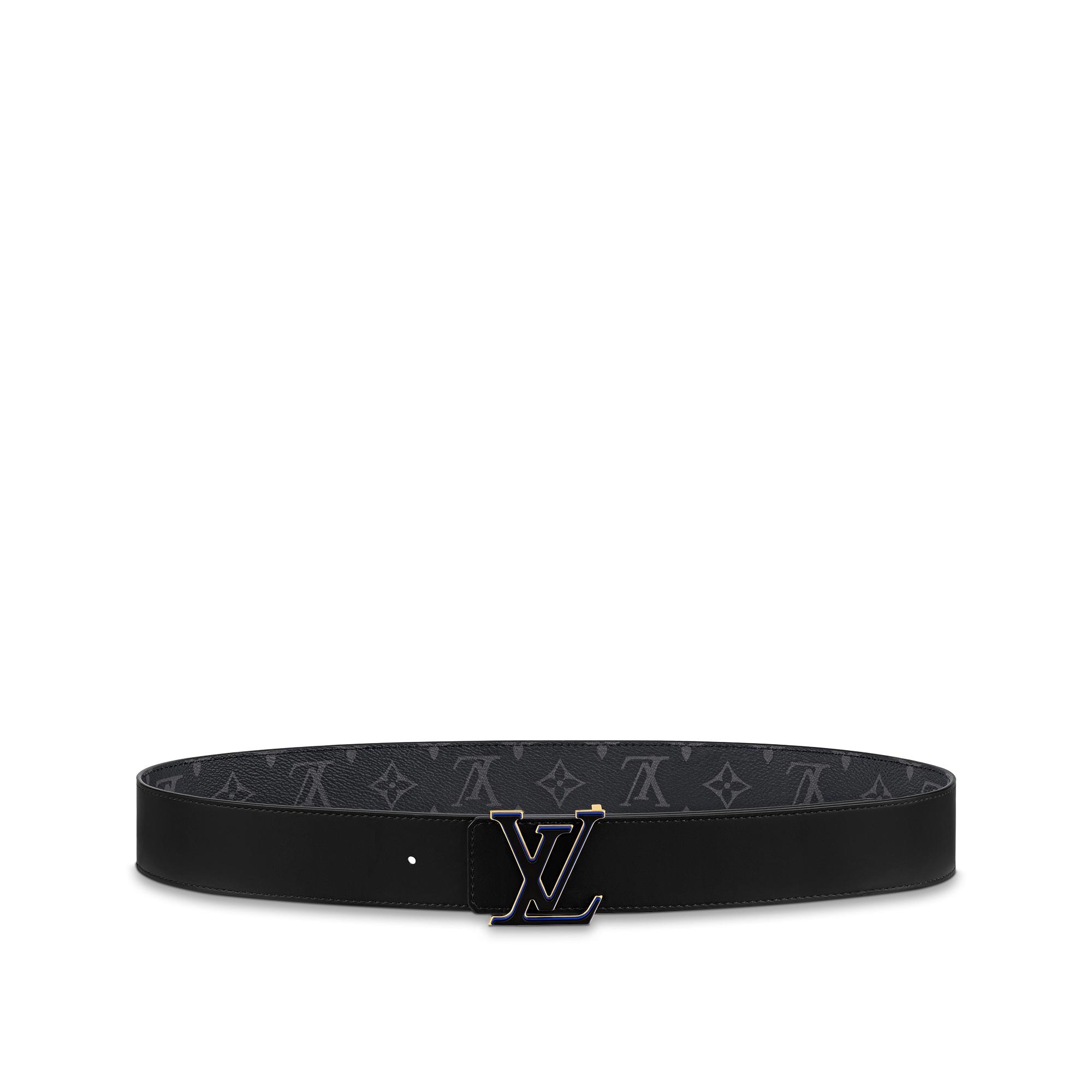 Toile Monogram Eclipse Accessoires Ceintures Ceinture LV 3 Steps 40 mm réversible | Louis Vuitton ® (Zoom produit)