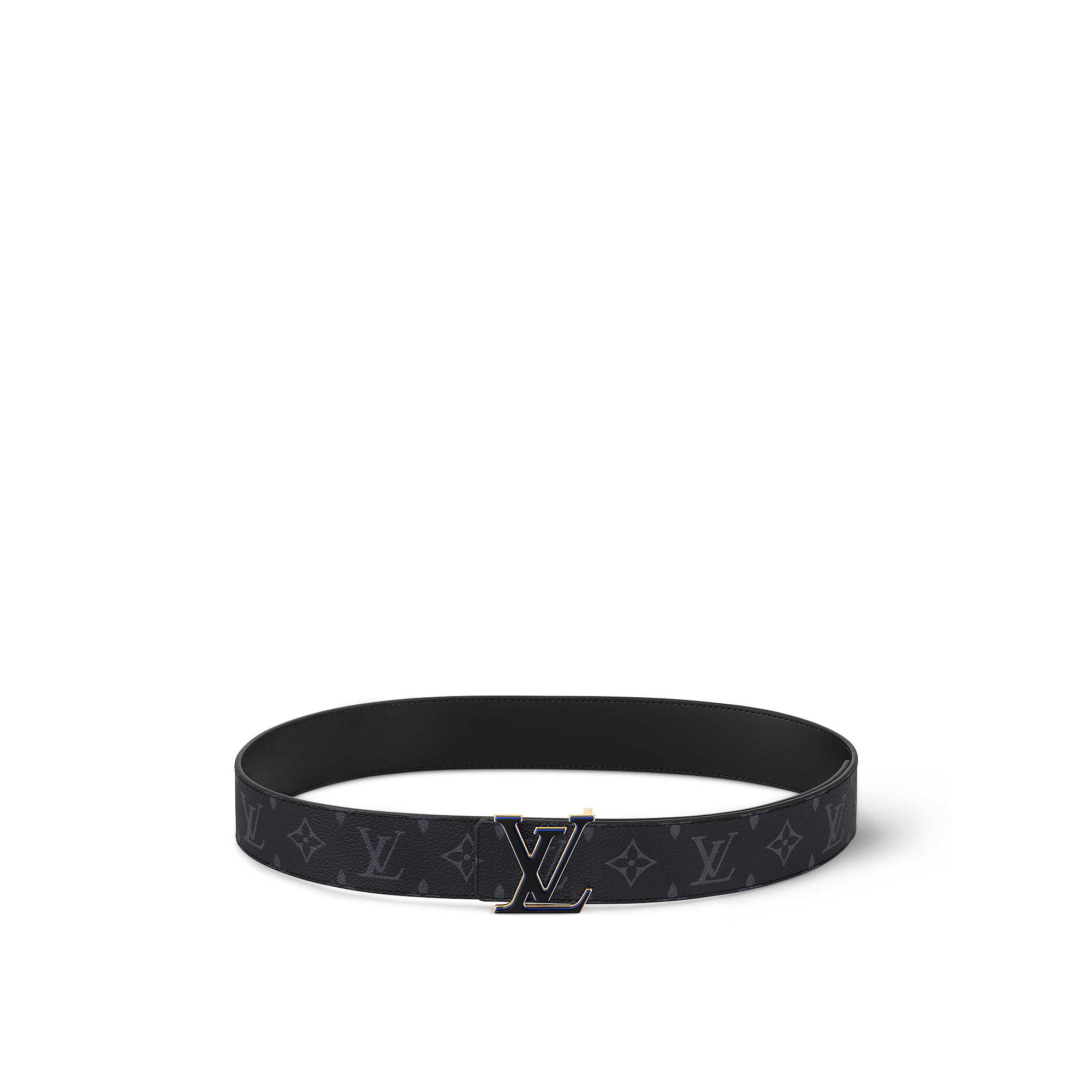 Toile Monogram Eclipse Accessoires Ceintures Ceinture LV 3 Steps 40 mm réversible | Louis Vuitton ® (Zoom produit)