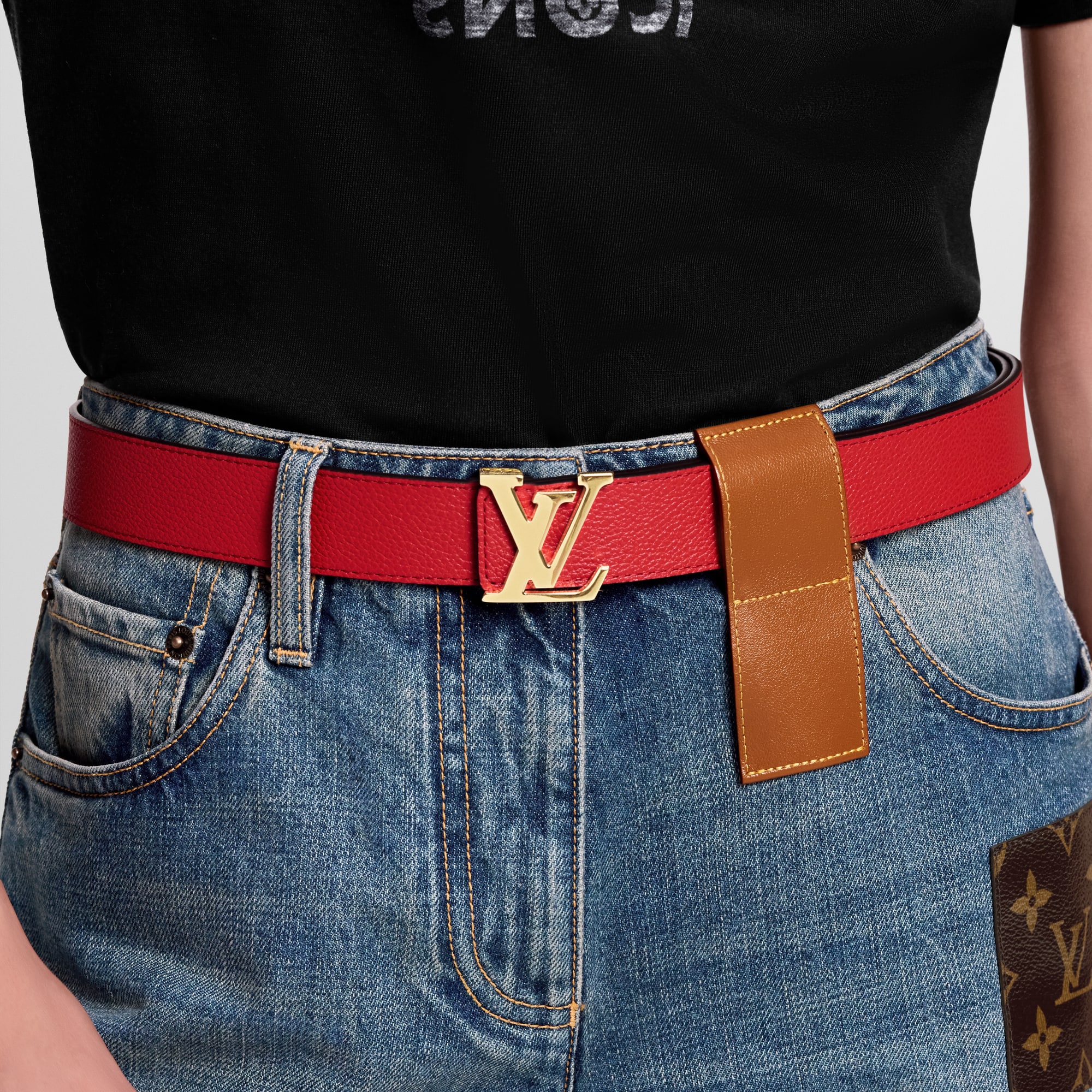 Monogram Accessoires Ceintures Ceinture LV 30 Monogram Réversible | Louis Vuitton ® (Zoom produit)