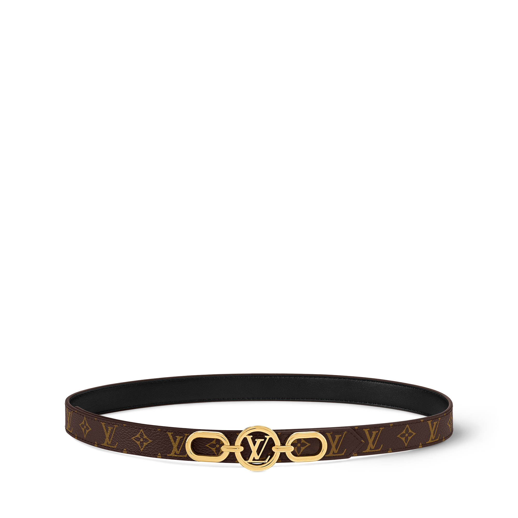 Monogram Accessoires Ceintures Ceinture LV Circle Prime 20 mm réversible | Louis Vuitton ® (Zoom produit)