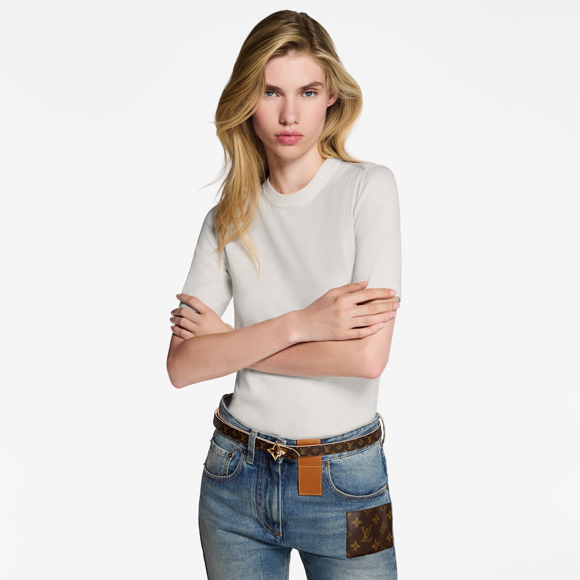  Accessoires Ceintures Ceinture LV Flowergram 20 mm réversible | Louis Vuitton ® (Zoom produit)