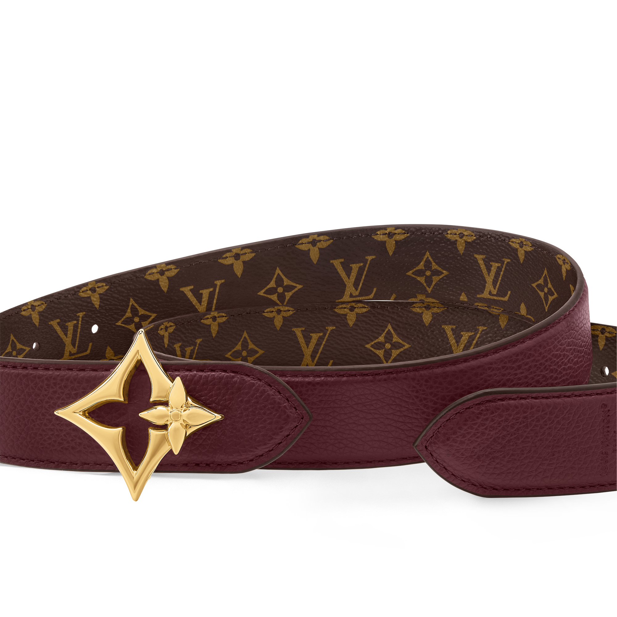  Accessoires Ceintures Ceinture LV Flowergram 30 mm réversible | Louis Vuitton ® (Zoom produit)