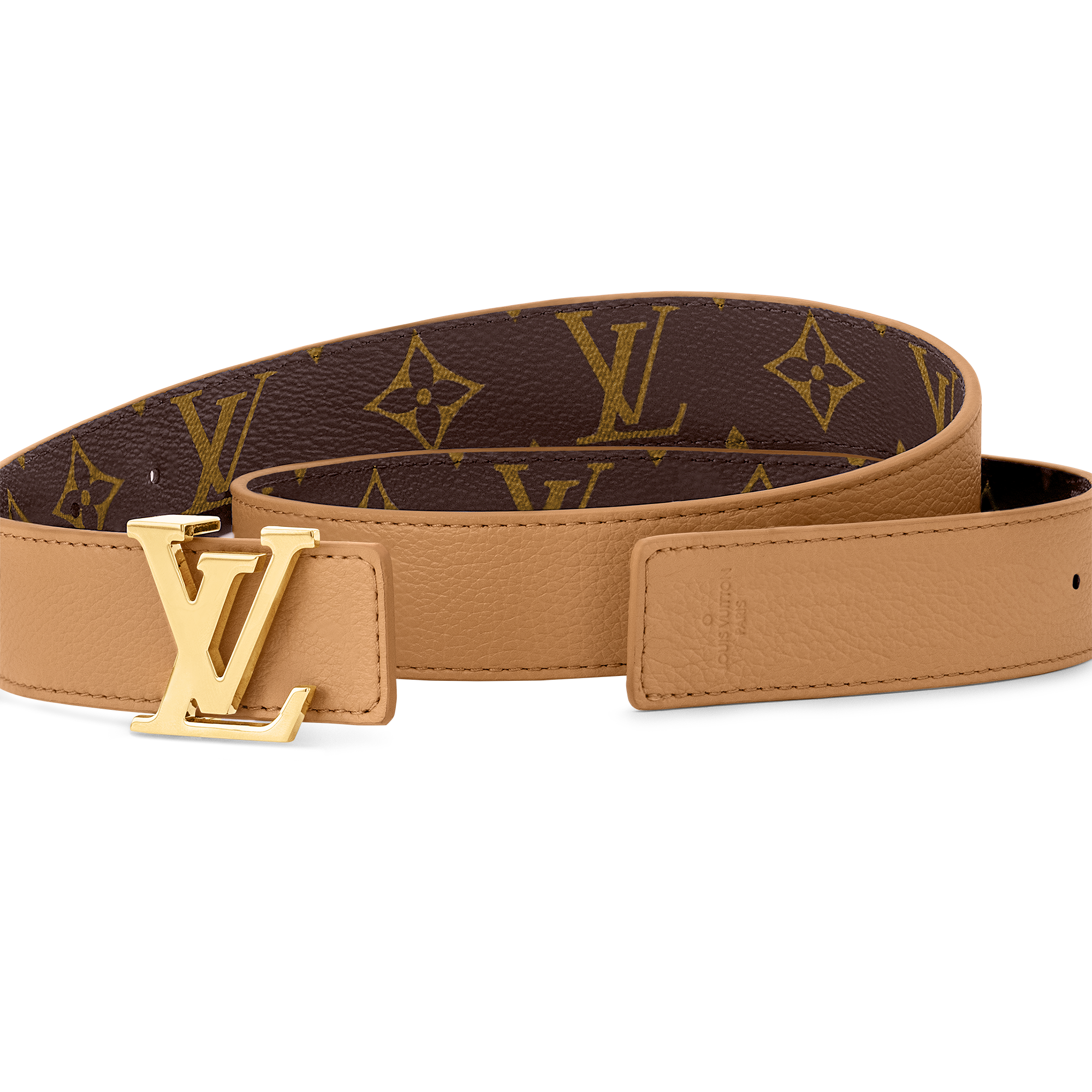 Monogram Accessoires Ceintures Ceinture LV Initiales 30 mm réversible | Louis Vuitton ® (Zoom produit)