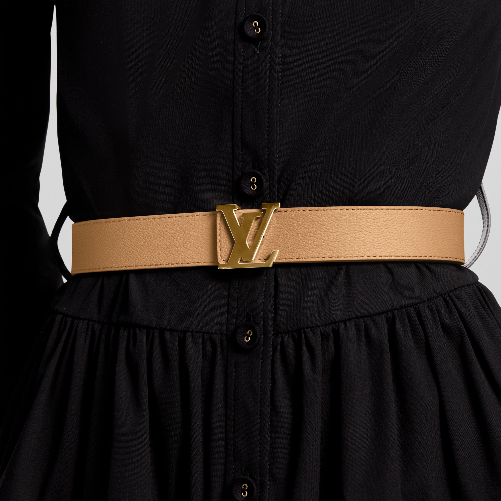 Monogram Accessoires Ceintures Ceinture LV Initiales 30 mm réversible | Louis Vuitton ® (Zoom produit)