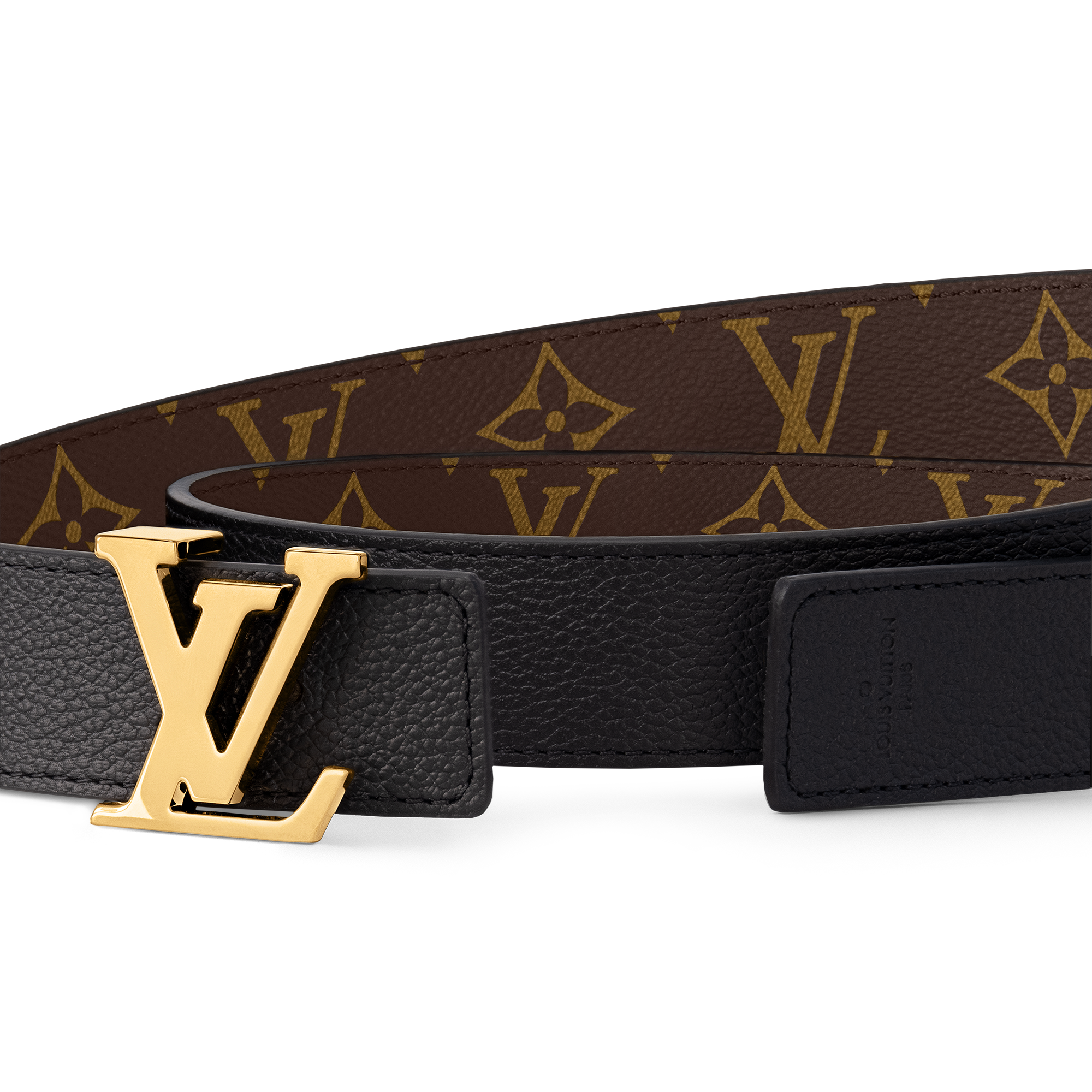 Monogram Accessoires Ceintures Ceinture LV Initiales 30 mm réversible | Louis Vuitton ® (Zoom produit)