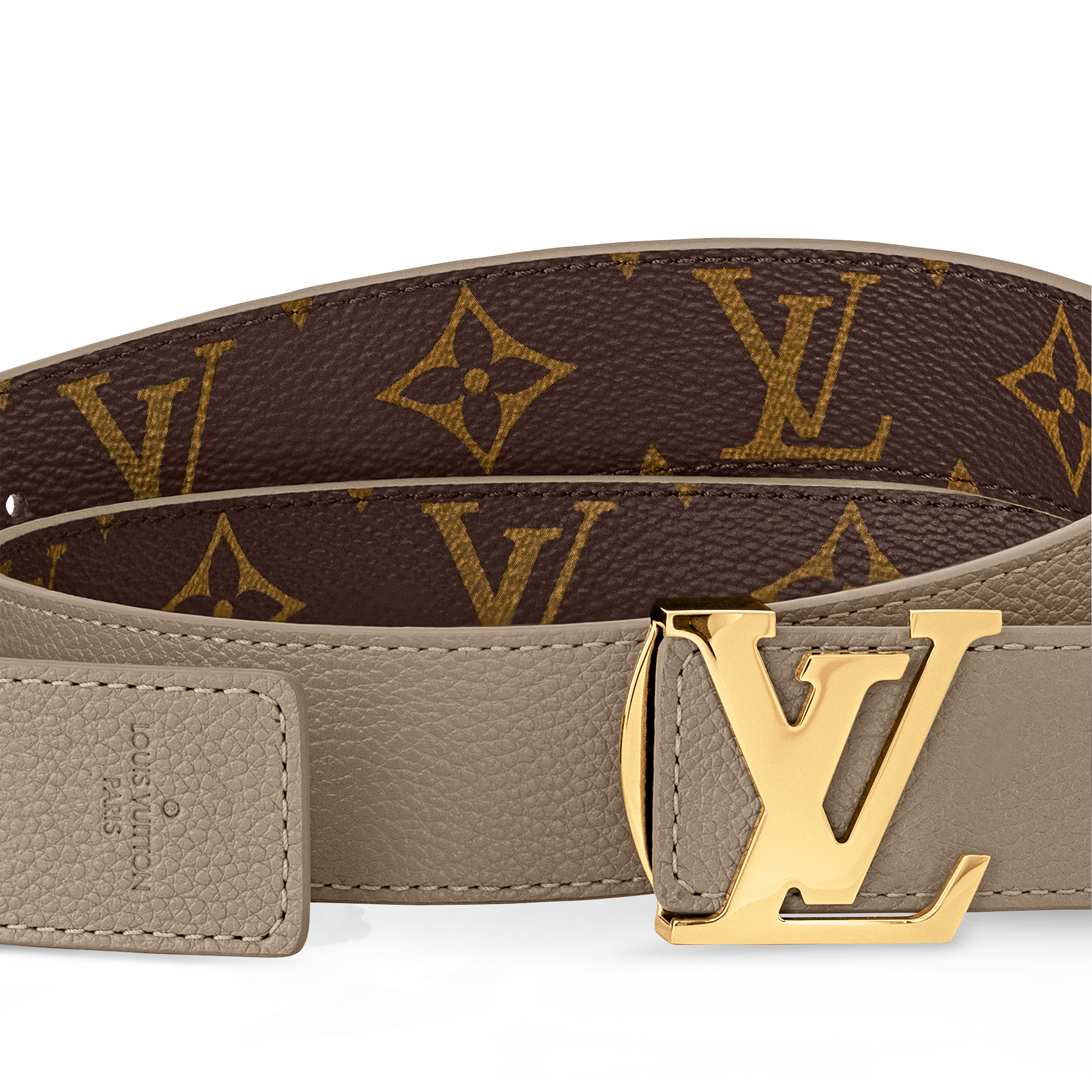 Monogram Accessoires Ceintures Ceinture LV Initiales 30 mm réversible | Louis Vuitton ® (Zoom produit)