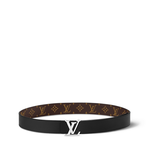 Cadeaux de Fetes Pour Lui } Ceinture LV Initiales 35 mm réversible | Louis Vuitton ® (Zoom produit)