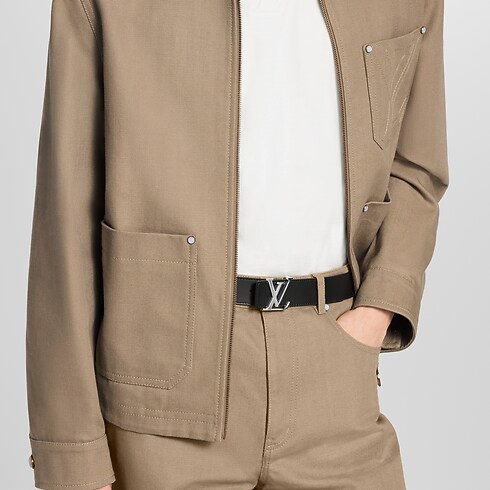 Cadeaux de Fetes Pour Lui } Ceinture LV Initiales 35 mm réversible | Louis Vuitton ® (Zoom produit)