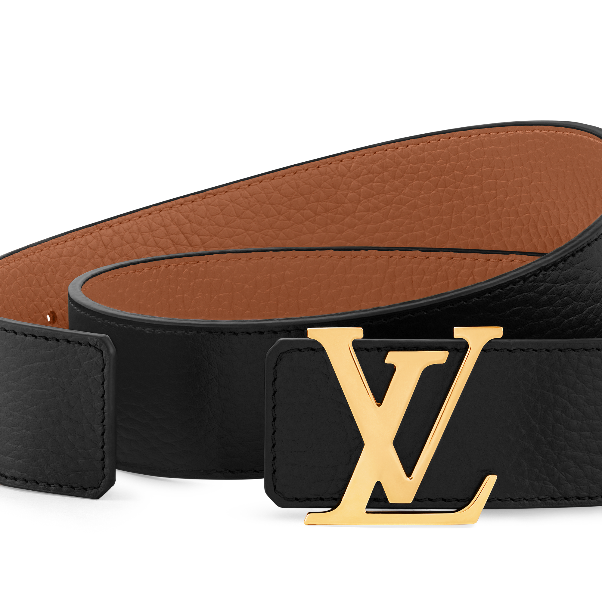 Cuir Taurillon Accessoires Ceintures Ceinture LV Initiales Cuir de Vachette 40 MM | Louis Vuitton ® (Zoom produit)