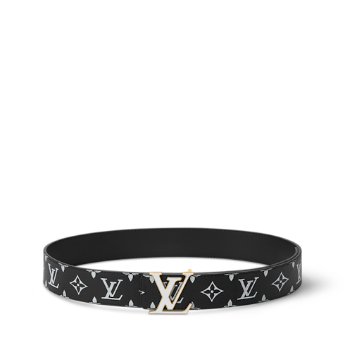 Monogram Heritage Accessoires Ceintures Ceinture LV Initiales Monogram Firefly 40 mm réversible | Louis Vuitton ® (Zoom produit)