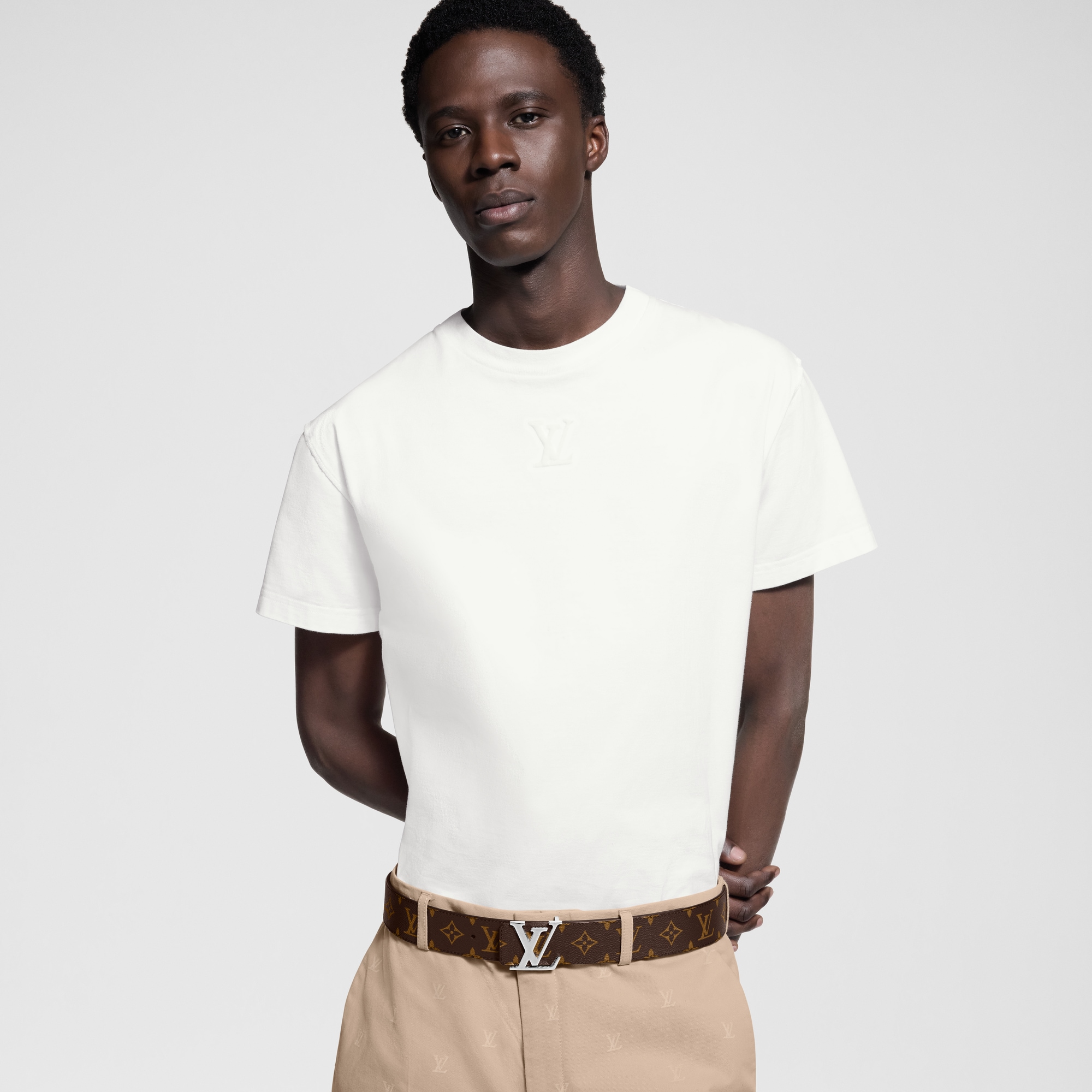 Monogram Macassar Accessoires Ceintures Ceinture LV Initiales Réversible Monogram | Louis Vuitton ® (Zoom produit)