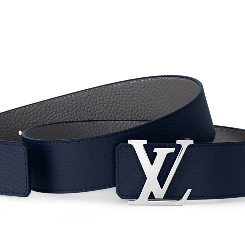 Cuir Taurillon Accessoires Nouveau Cette Saison Ceinture LV Initiales Taurillon 40 mm réversible | Louis Vuitton ® (Zoom produit)